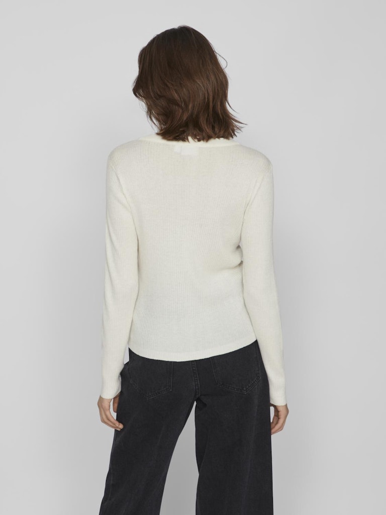 VIABELLA RIB L/S KNIT TOP - NOOS