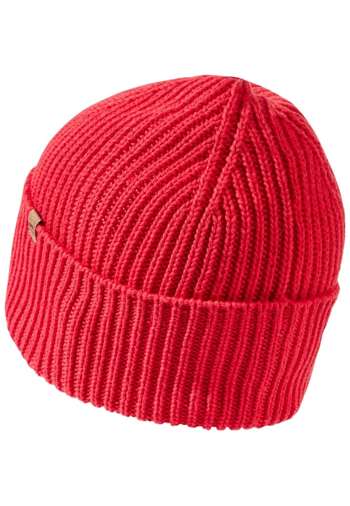 Strick-Beanie aus reiner Baumwolle