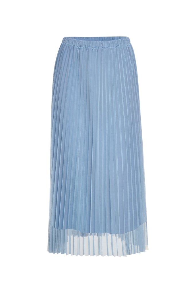 Tulle plissee skirt