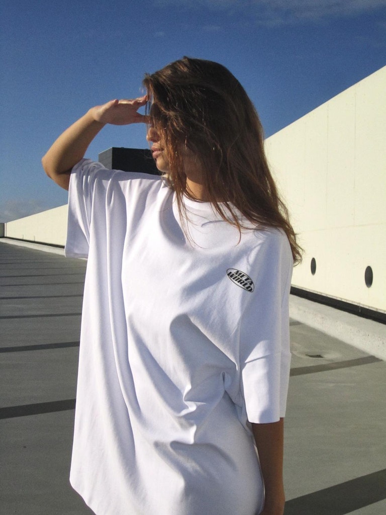 NMMOCCA 2/4 BOXY TEE DRESS JRS FWD