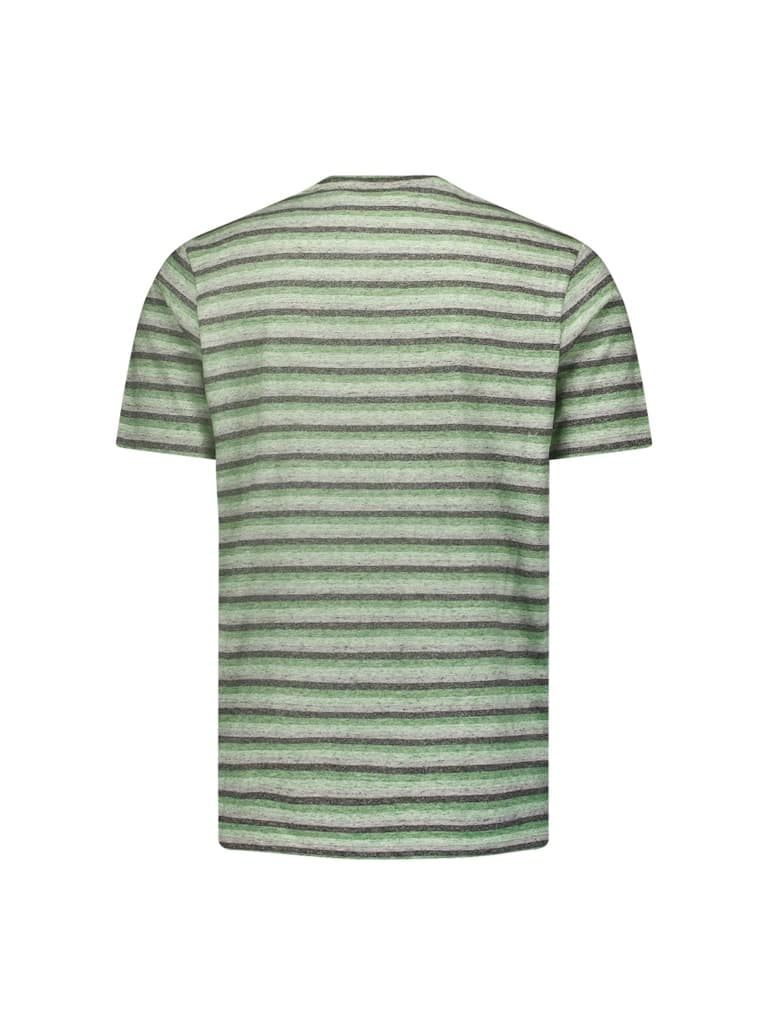 T-Shirt Crewneck Melange Stripes