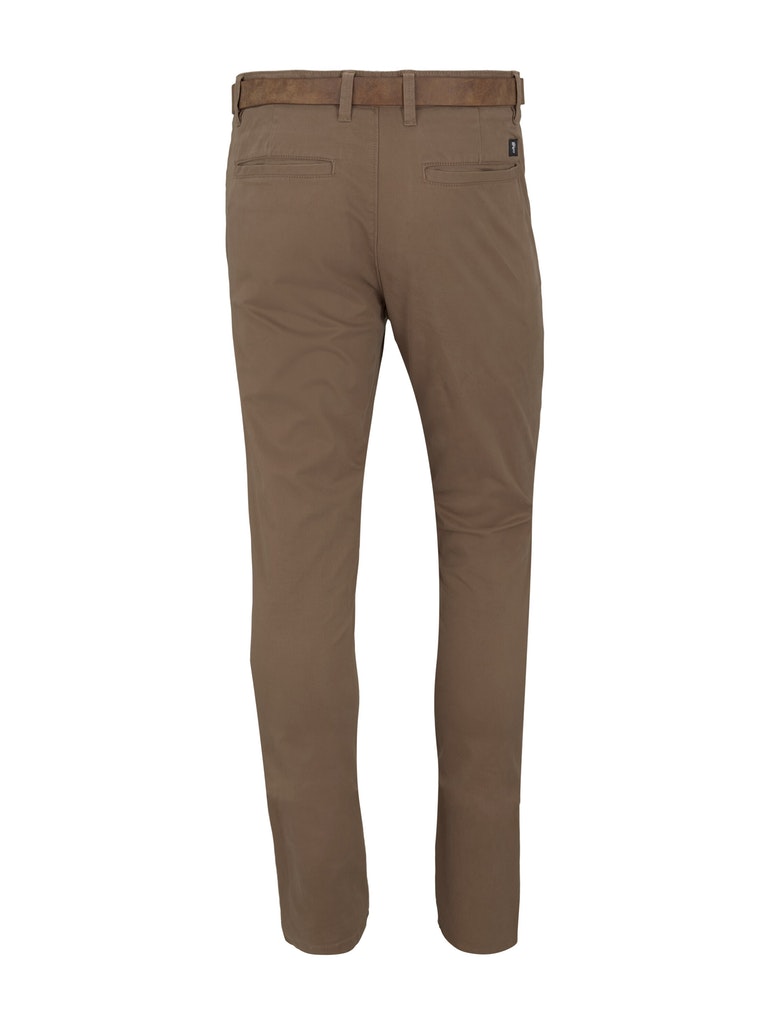 Chino Hose mit Gürtel