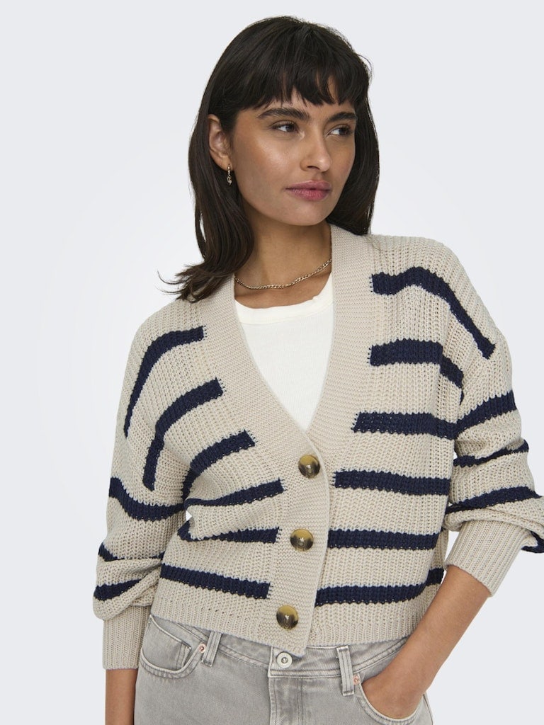 ONLCAROLNICE STRIPE CARDIGAN KNT NOOS