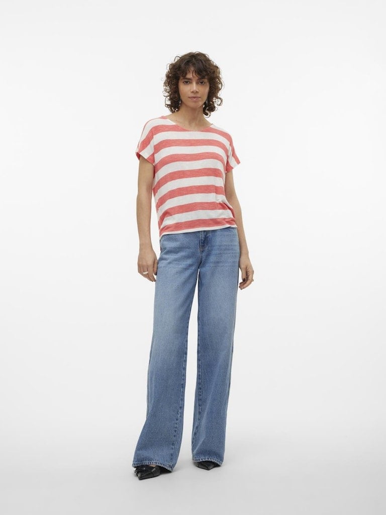 VMWIDE STRIPE SL TOP GA JRS NOOS