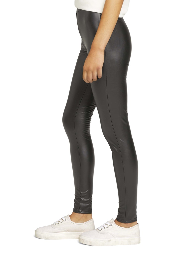 Leggings in Lederoptik