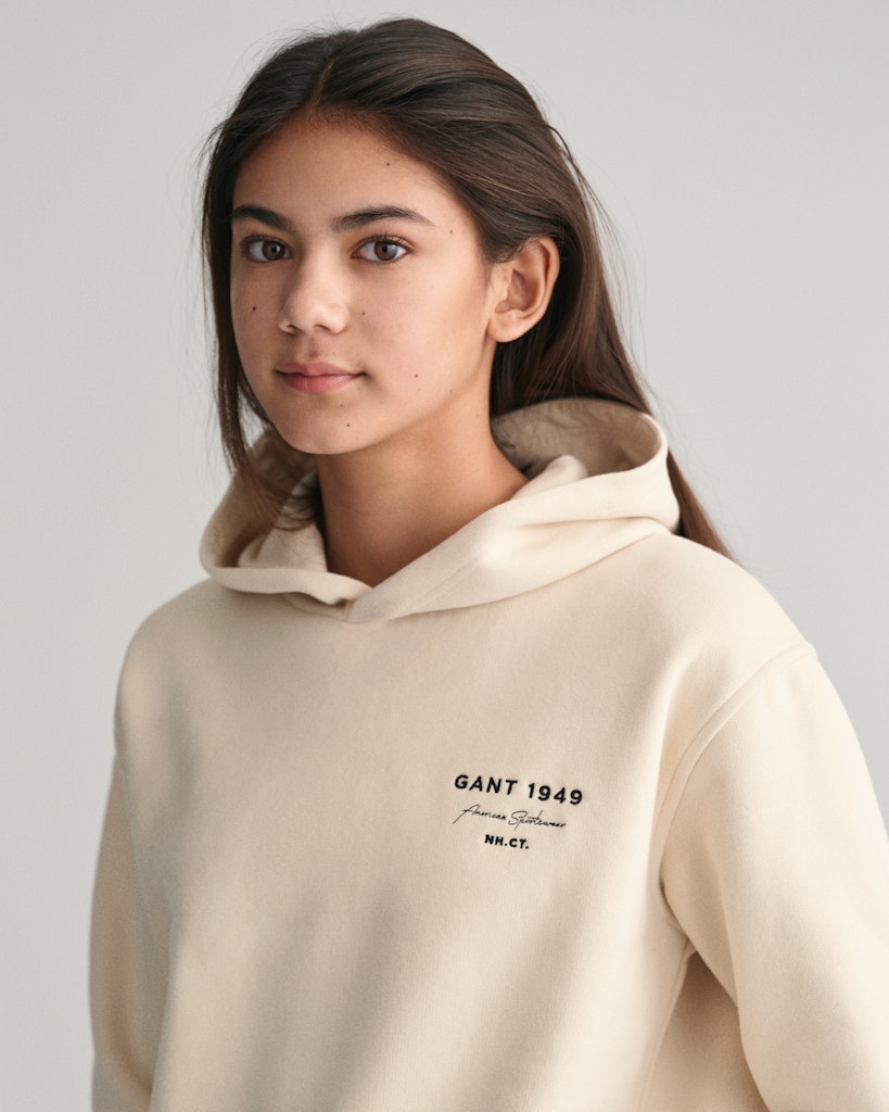 Teens Script Graphic Hoodie