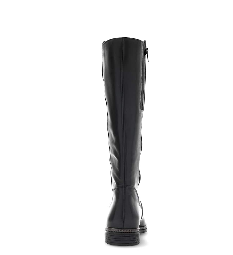 elegante Stiefel Rauleder braun