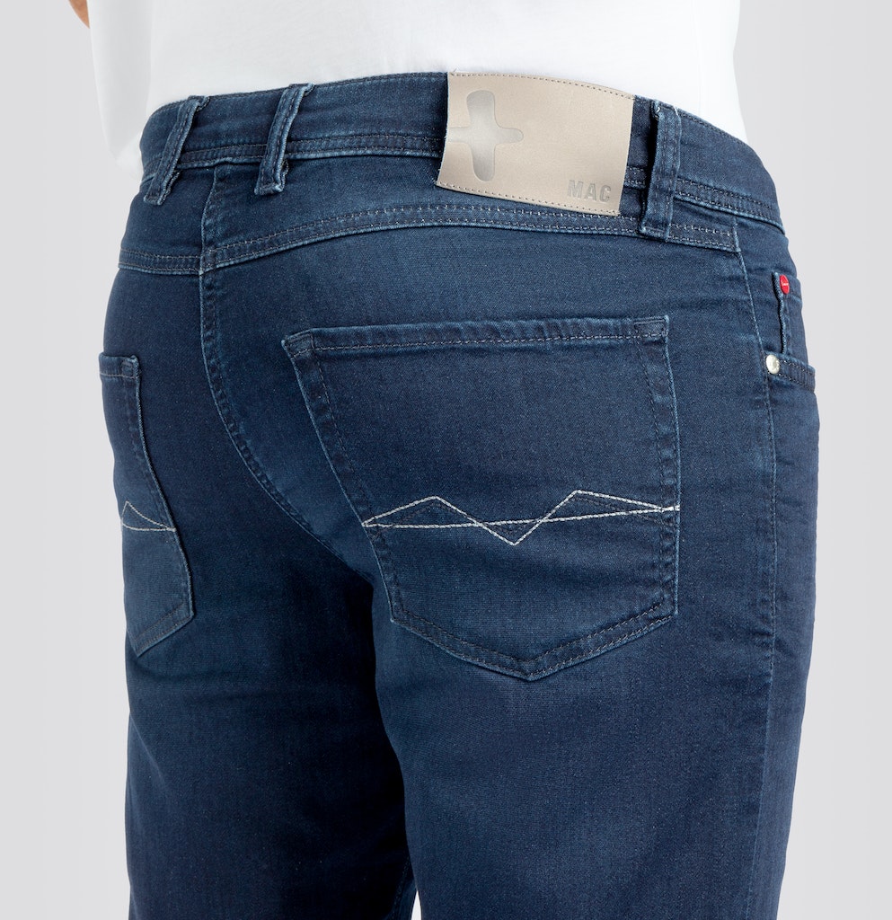 MAC JEANS - Jogn Bermuda, Light Sweat Denim