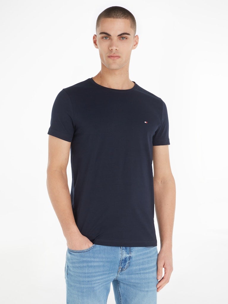 CORE STRETCH SLIM C-NECK TEE