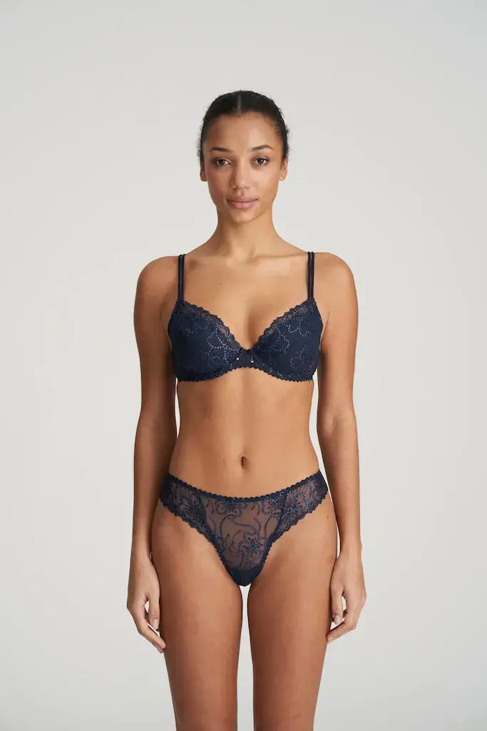 JANE Velvet Blue Push-up herausnehmbaren Kissen