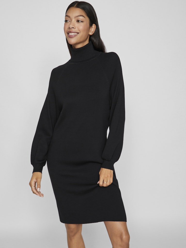 VIOSTRIA ROLL NECK L/S KNIT DRESS - NOOS