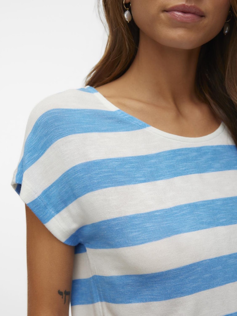 VMWIDE STRIPE SL TOP GA JRS NOOS