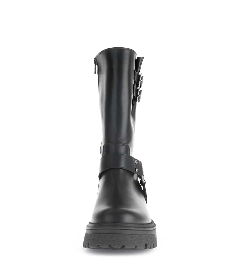 Biker Boots Rauleder braun