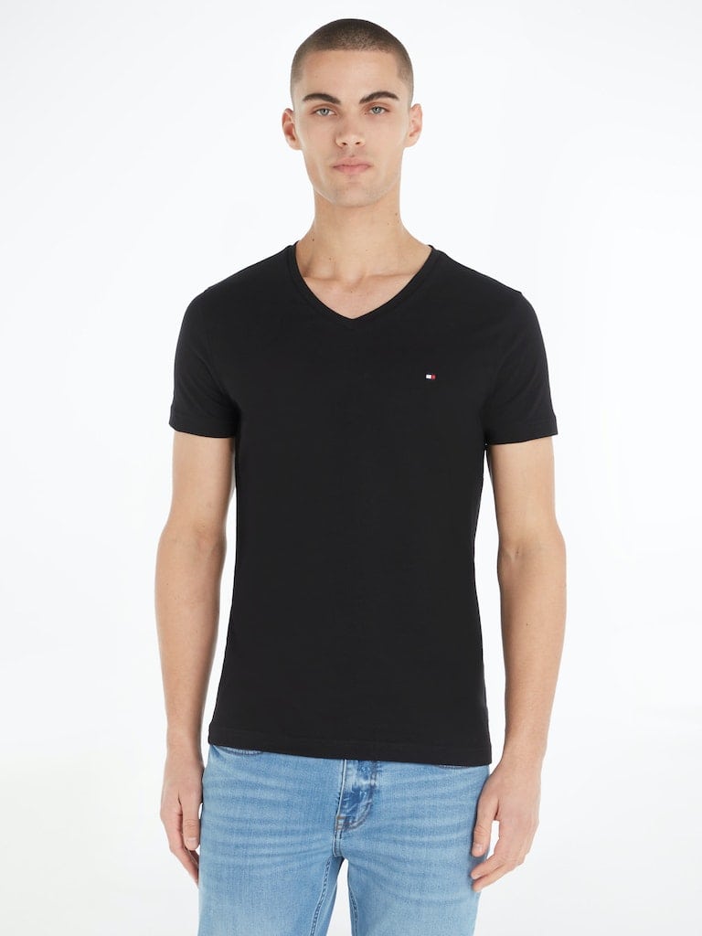 CORE STRETCH SLIM V-NECK TEE