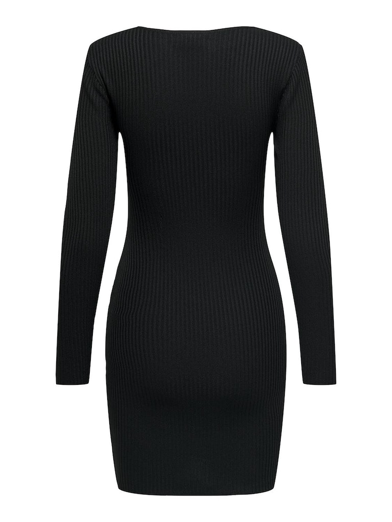 ONLSIMONE LS V-NECK DRESS KNT