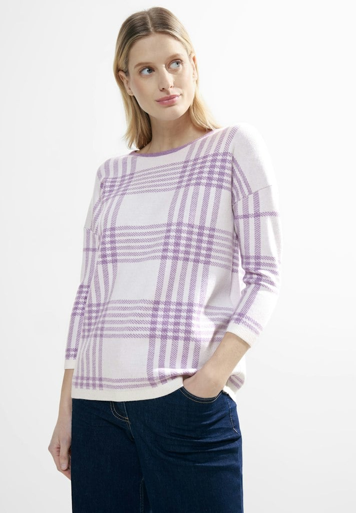 Karo Strickpullover