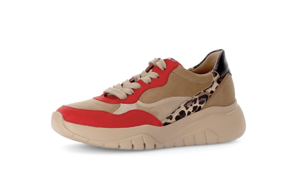 Sneaker low Materialmix Leder multicolour