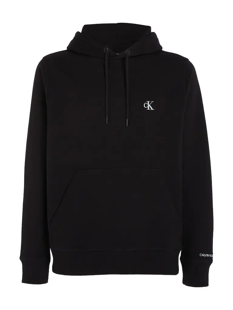 Black calvin klein hoodie online