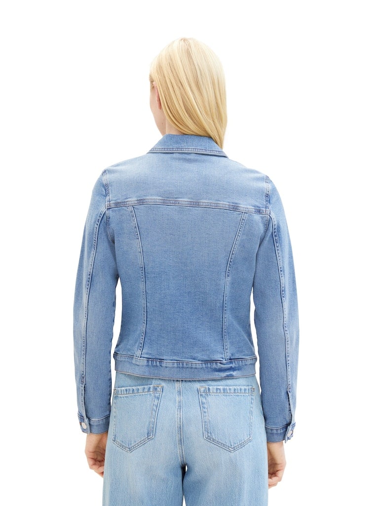 Jeansjacke mit Bio-Baumwolle