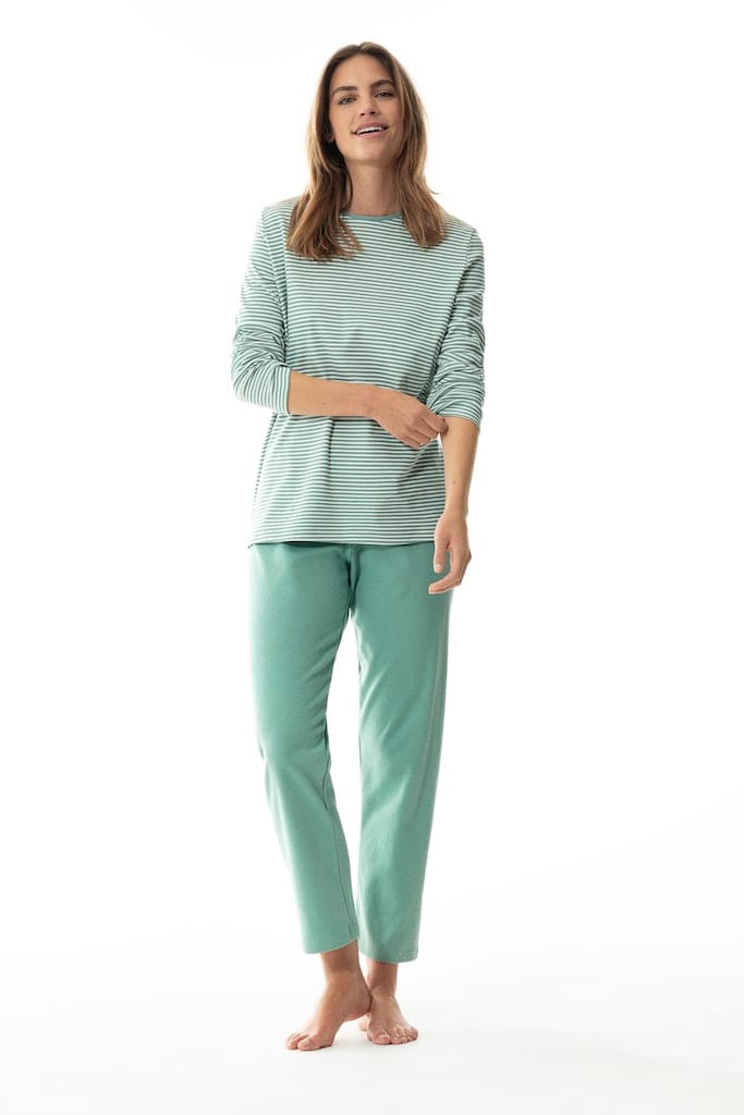 pyjama 7/8 length, long sleeve