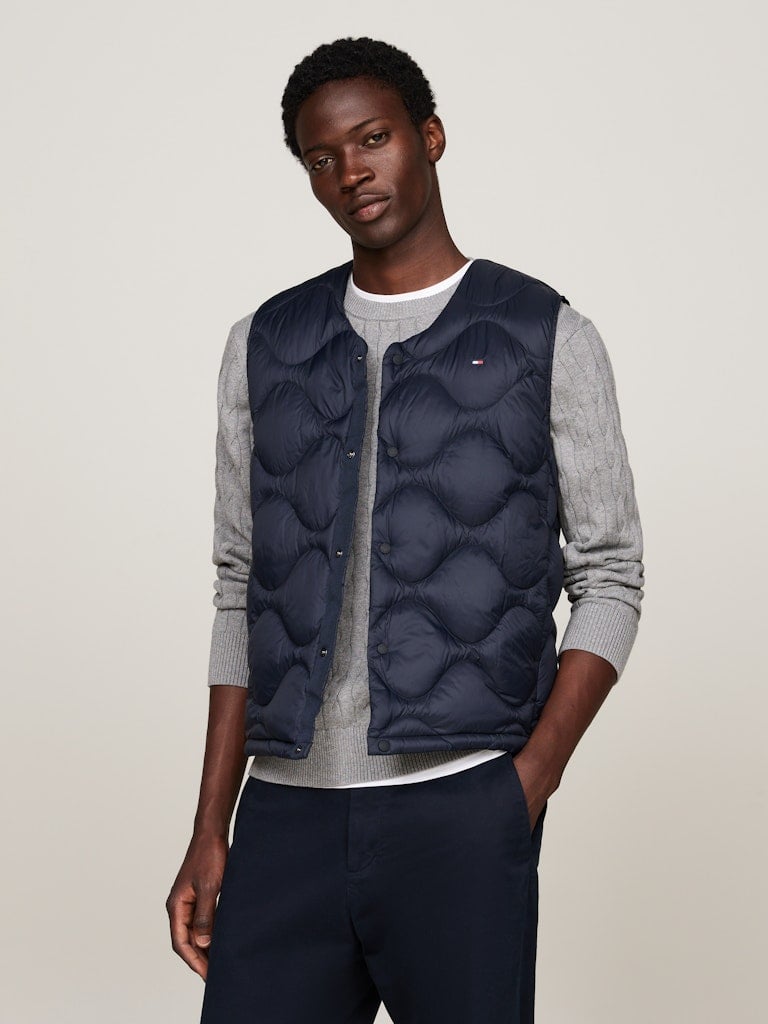 ONION QUILTED DOWN LINER VEST