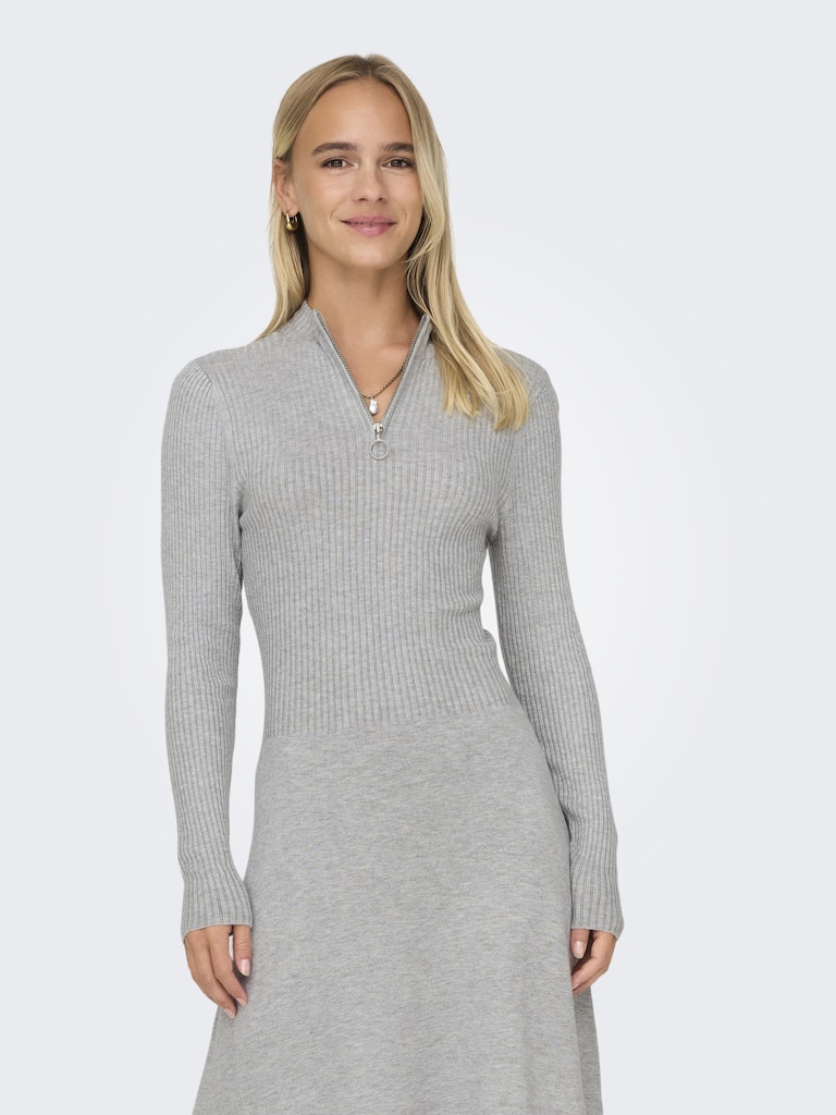 ONLDEE HAZEL L/S ZIP DRESS NCA KNT