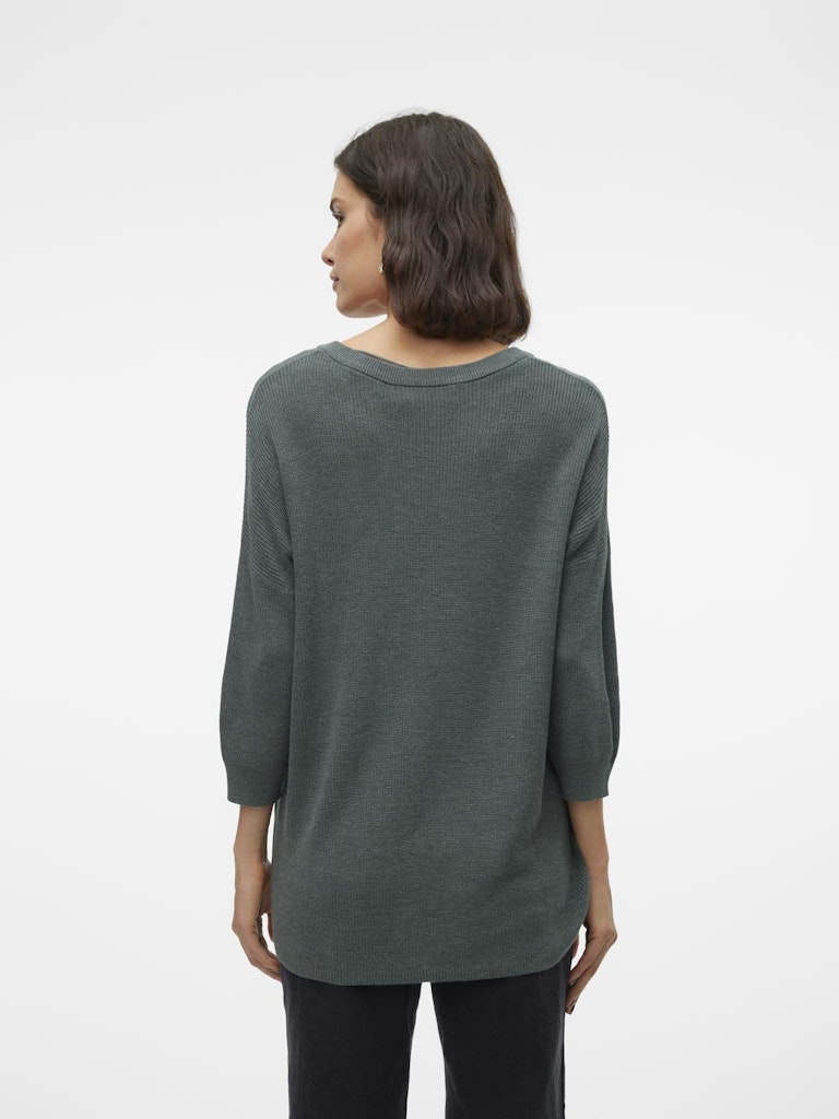 VMNEWLEXSUN 3/4 LOOSE V-NECK PULLOVER GA