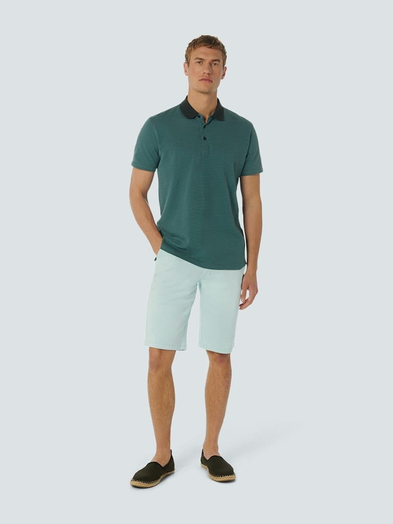 Short Chino Garment Dyed Twill Stretch