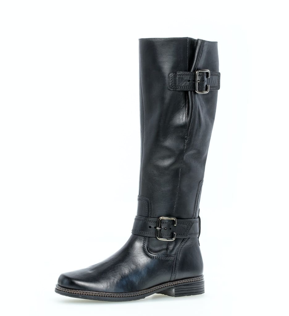 elegante Stiefel Rauleder braun