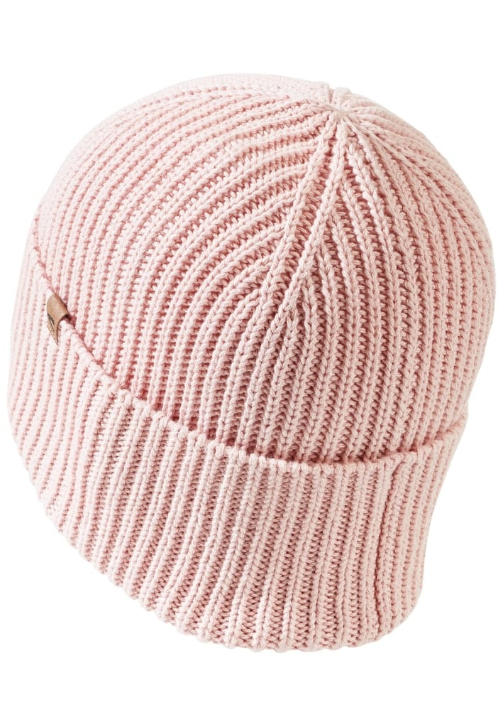 Strick-Beanie aus reiner Baumwolle