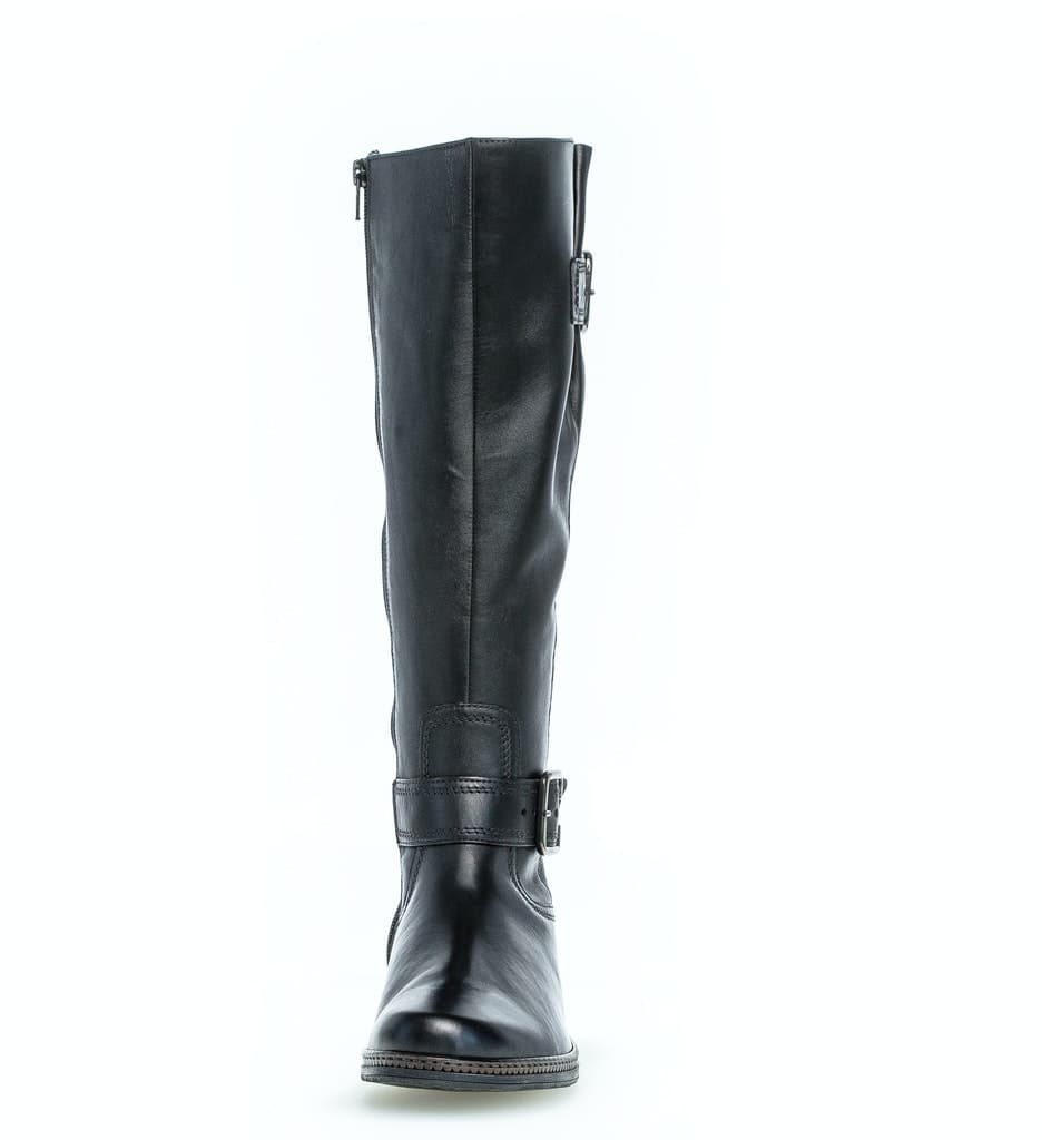 elegante Stiefel Rauleder braun