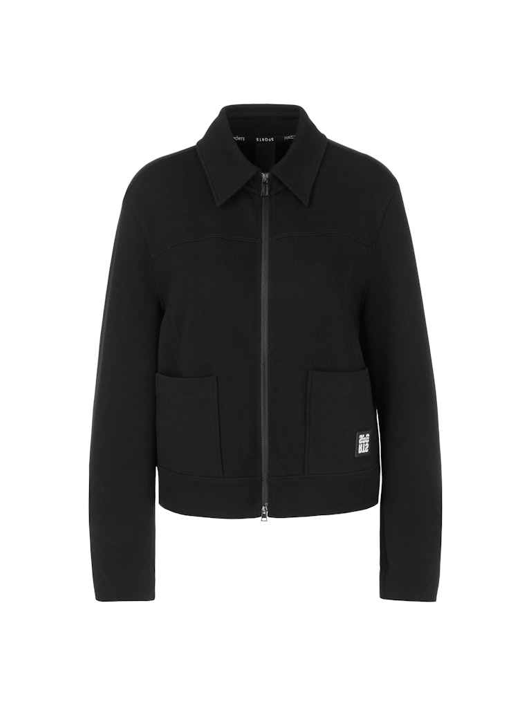 Blouson aus stretchigem Jersey