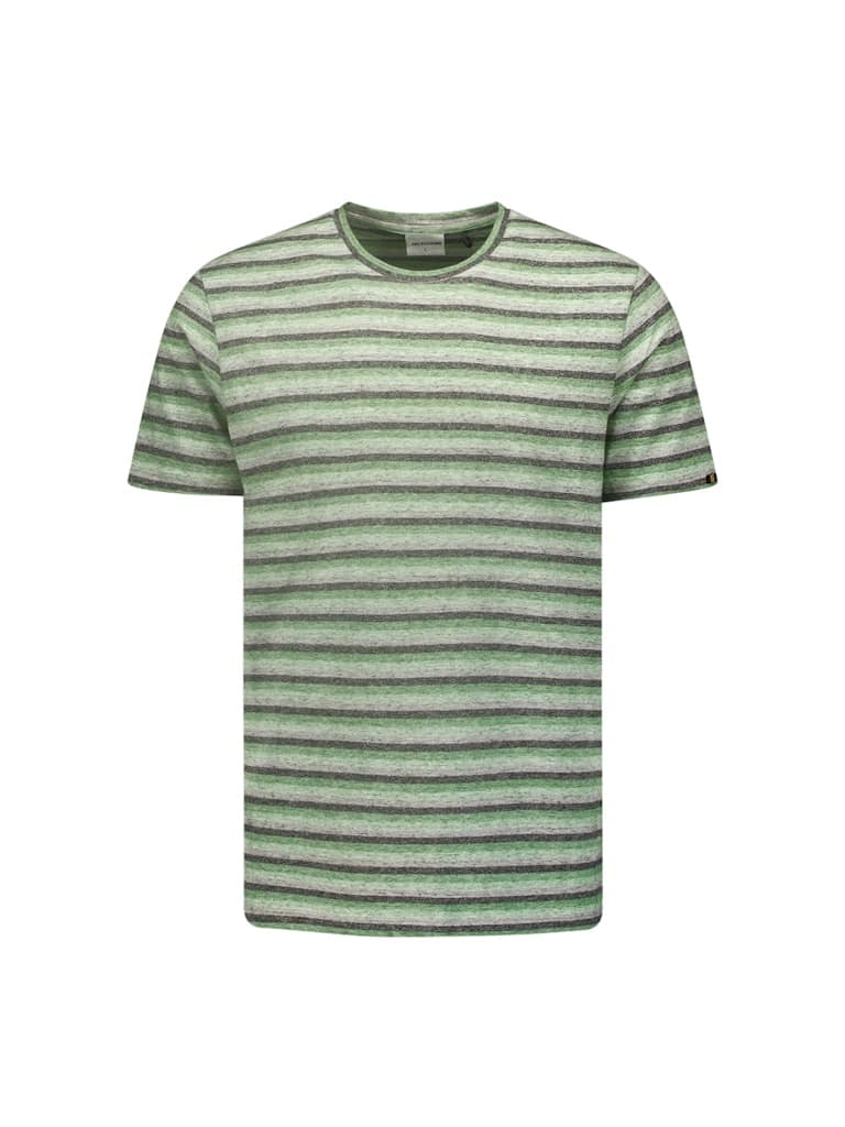 T-Shirt Crewneck Melange Stripes