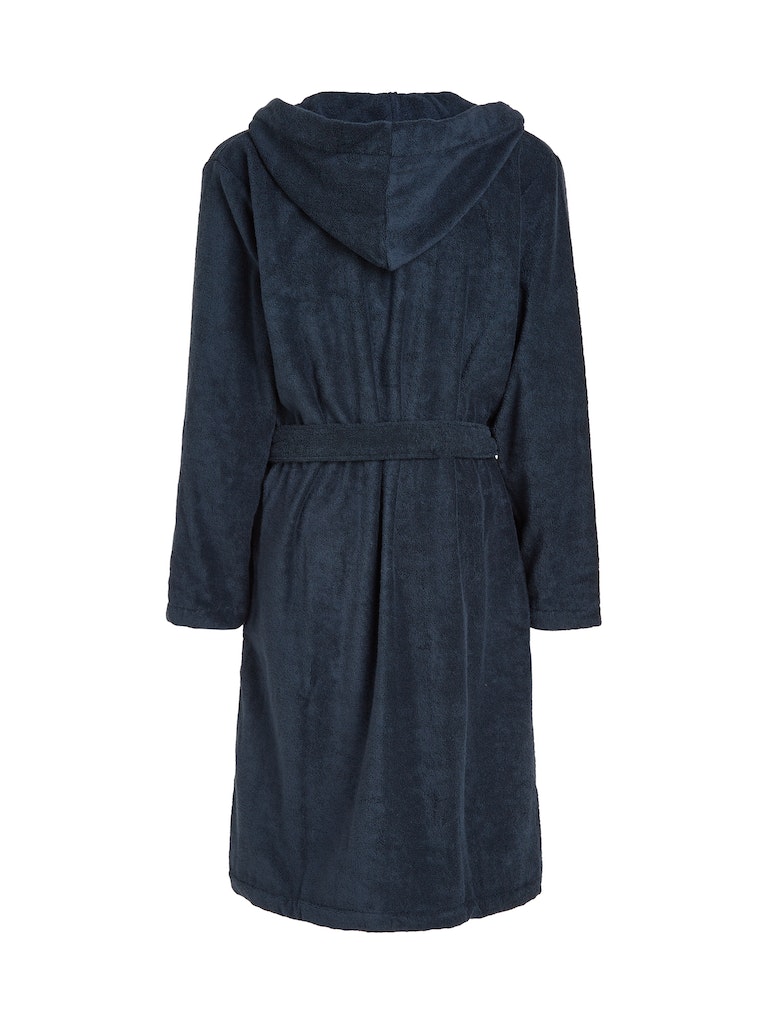 HOODED BATHROBE