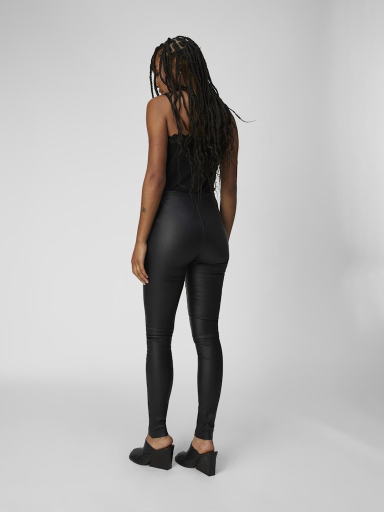 OBJBELLE MW COATED LEGGINGS NOOS