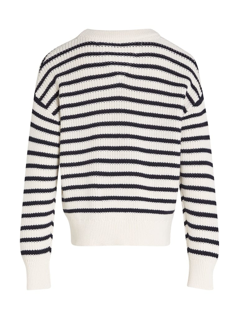 ESSENTIAL STRIPE SWEATER