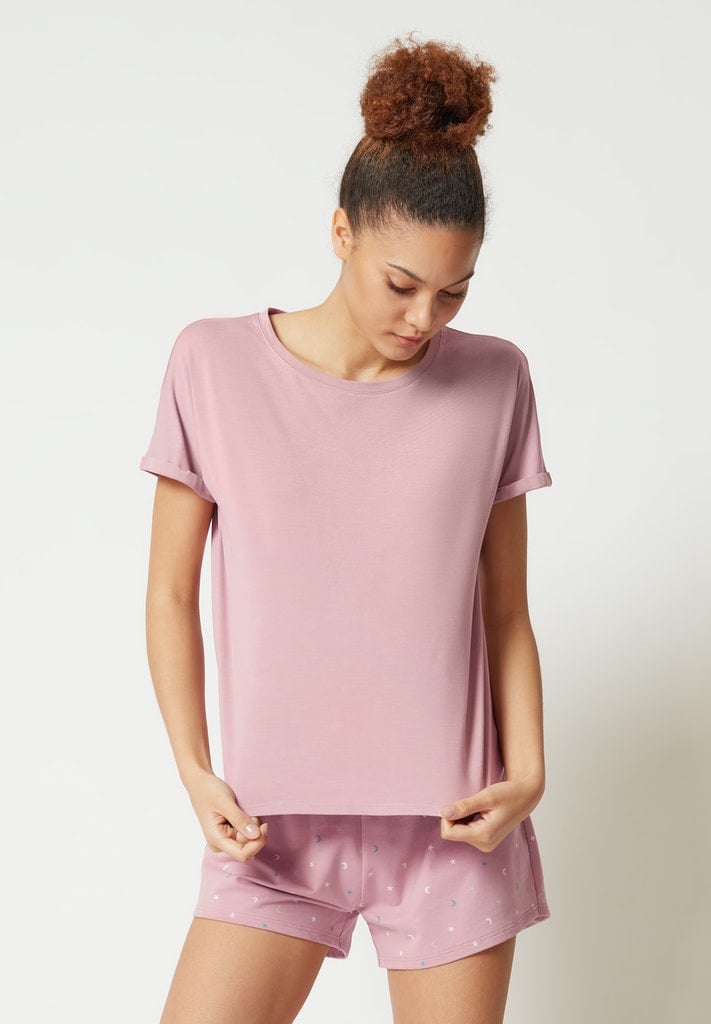 Skiny Damen Shirt kurzarm Night In Mix & Match