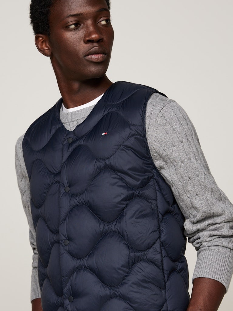 ONION QUILTED DOWN LINER VEST