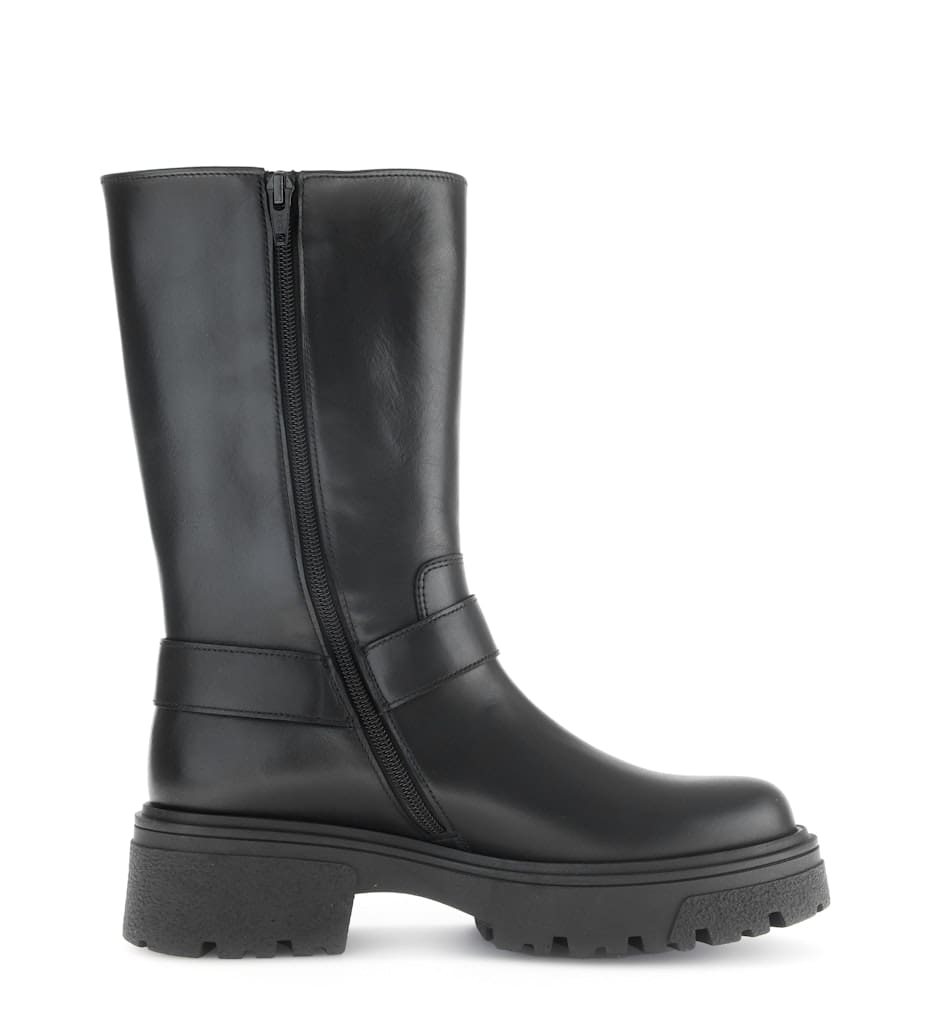 Biker Boots Rauleder braun