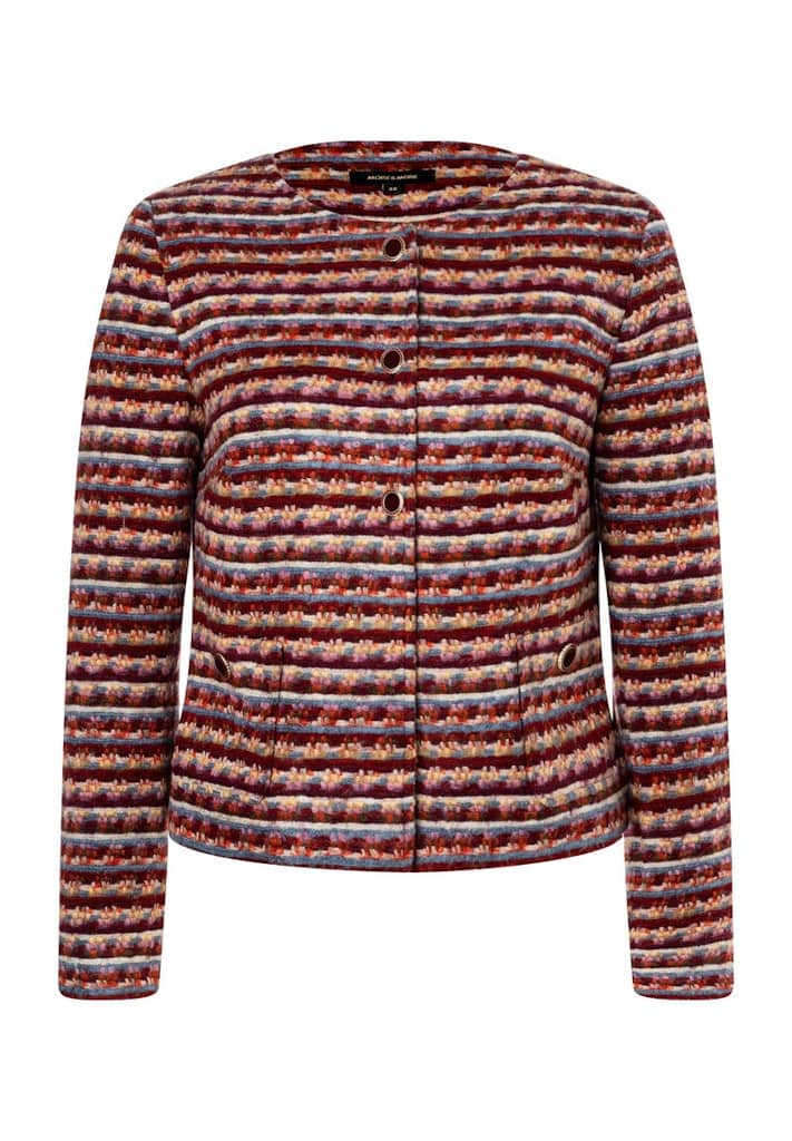 Bouclé-Jacke Herbst-Kollektion