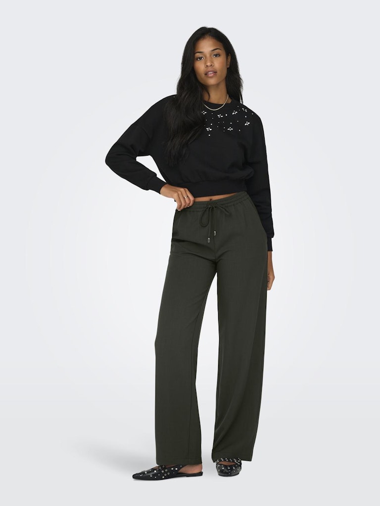 ONLGINNY HW WIDE PULL-UP PANT OY PNT