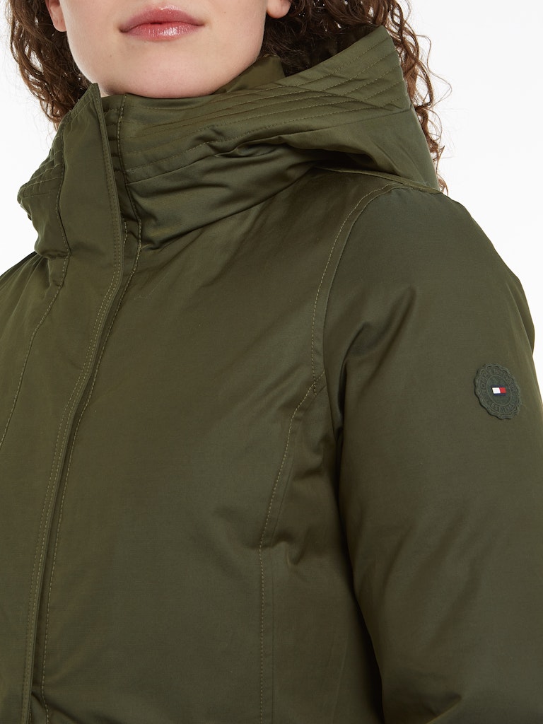 NYLON MIX PADDED PARKA