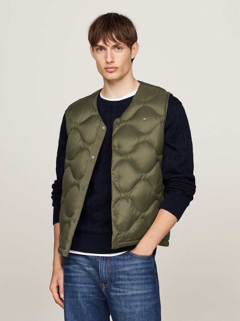 ONION QUILTED DOWN LINER VEST