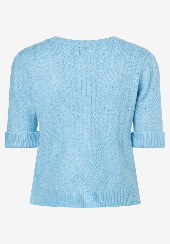 Cardigan Kurzarm hellblau