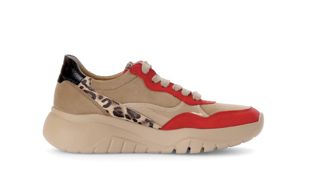 Sneaker low Materialmix Leder multicolour