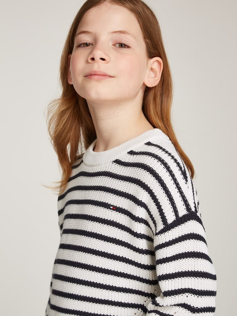 ESSENTIAL STRIPE SWEATER