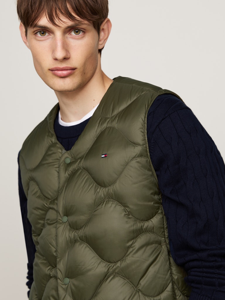 ONION QUILTED DOWN LINER VEST