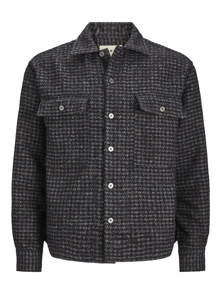 JPRBLUJACKSON WOOL OVERSHIRT L/S LN