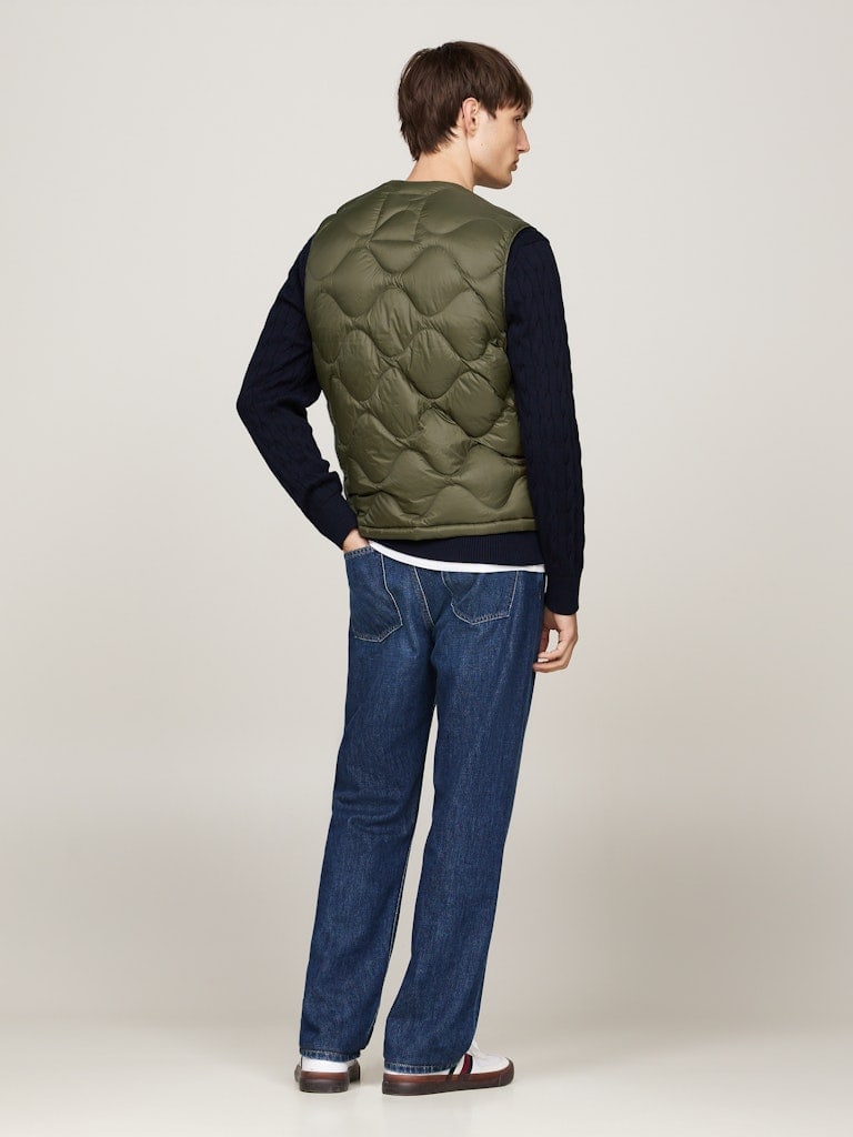 ONION QUILTED DOWN LINER VEST