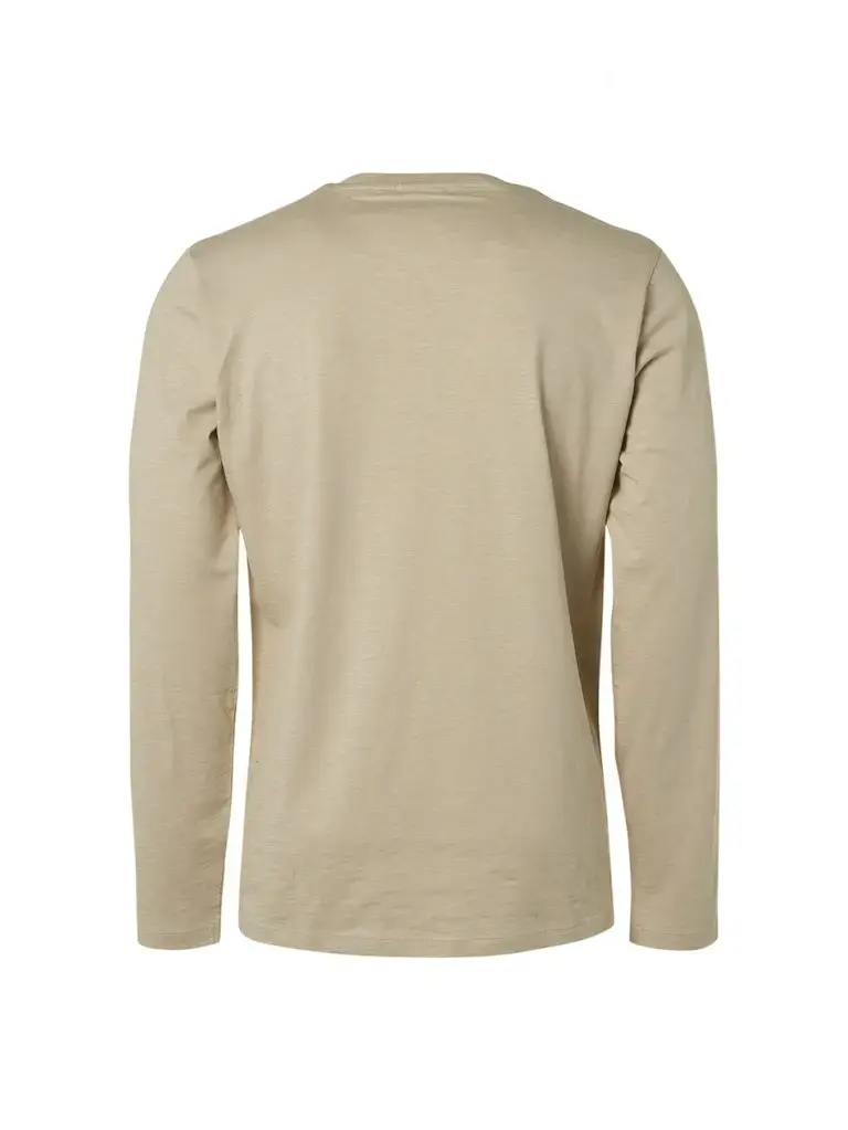 T-Shirt Long Sleeve Crewneck Slub